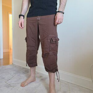 Prana Cargo Cropped Pants Brown Hiking Outdoor Gorpcore  men's M